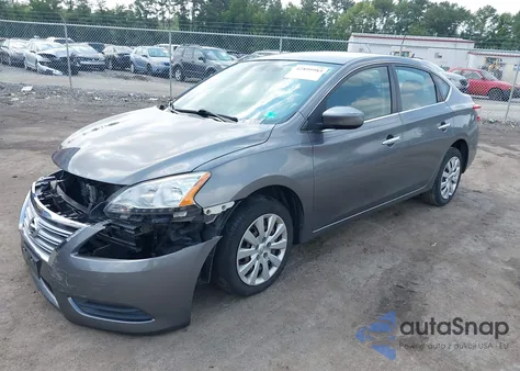 2015 Nissan Sentra Sv from USA, damaged, VIN 3N1AB7AP4FY276685